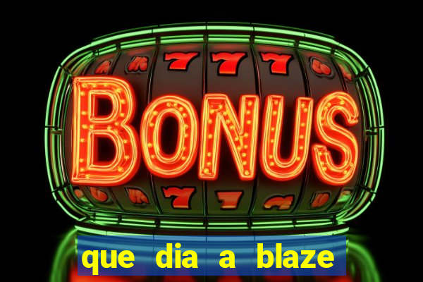 que dia a blaze paga o cashback